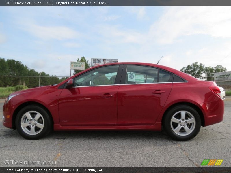 Crystal Red Metallic / Jet Black 2012 Chevrolet Cruze LT/RS