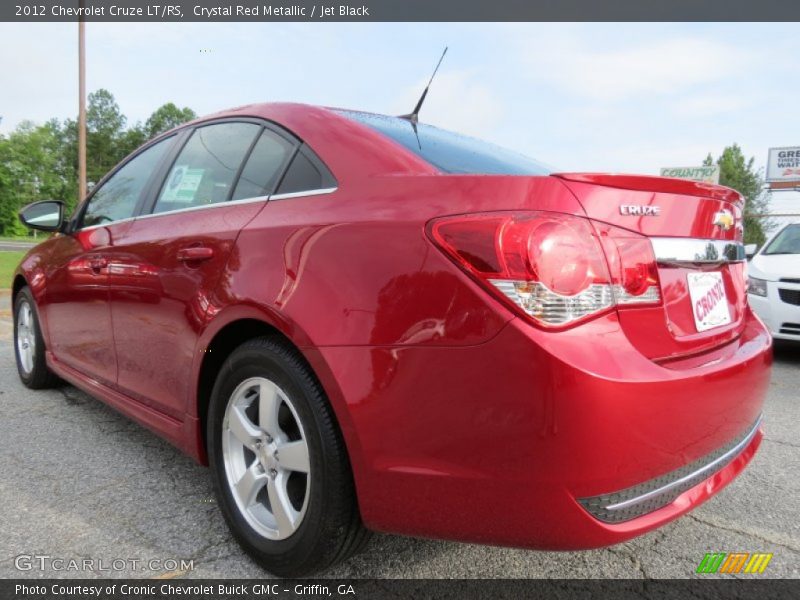 Crystal Red Metallic / Jet Black 2012 Chevrolet Cruze LT/RS