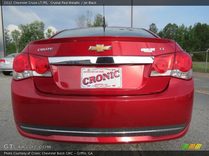 Crystal Red Metallic / Jet Black 2012 Chevrolet Cruze LT/RS