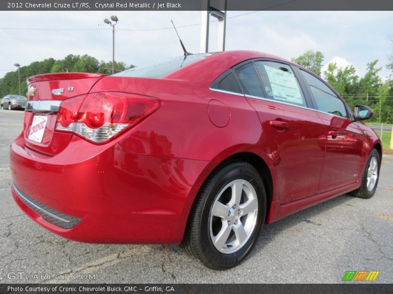 Crystal Red Metallic / Jet Black 2012 Chevrolet Cruze LT/RS
