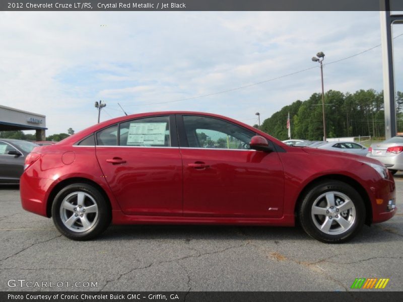 Crystal Red Metallic / Jet Black 2012 Chevrolet Cruze LT/RS