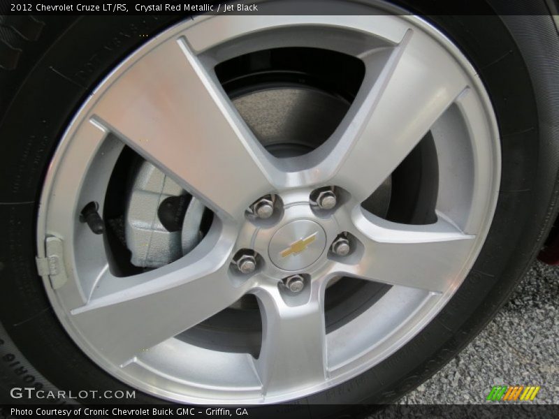 Crystal Red Metallic / Jet Black 2012 Chevrolet Cruze LT/RS