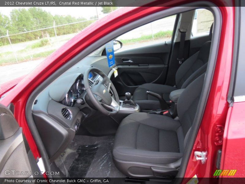 Crystal Red Metallic / Jet Black 2012 Chevrolet Cruze LT/RS