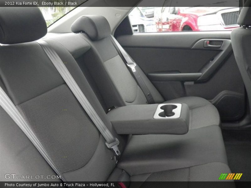 Ebony Black / Black 2012 Kia Forte EX