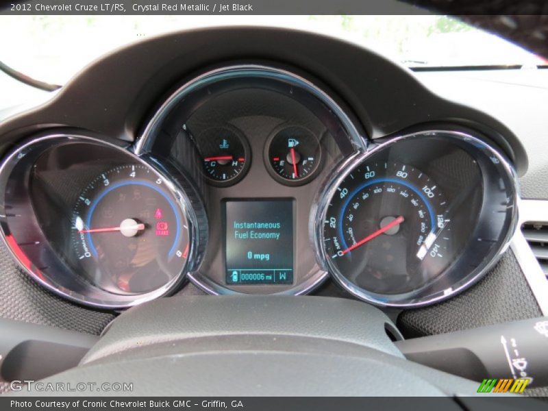 Crystal Red Metallic / Jet Black 2012 Chevrolet Cruze LT/RS