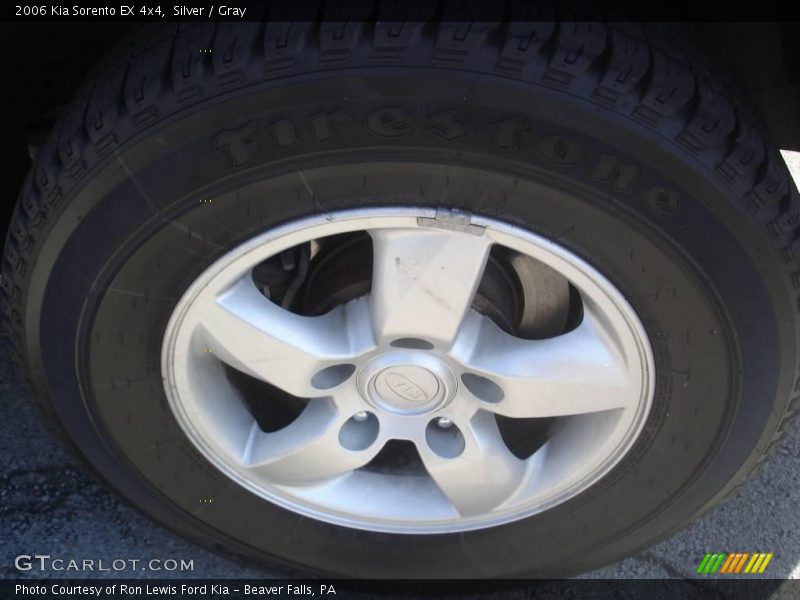 Silver / Gray 2006 Kia Sorento EX 4x4