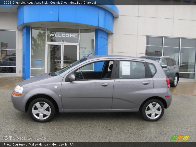 Cosmic Silver Metallic / Charcoal 2008 Chevrolet Aveo Aveo5 LS