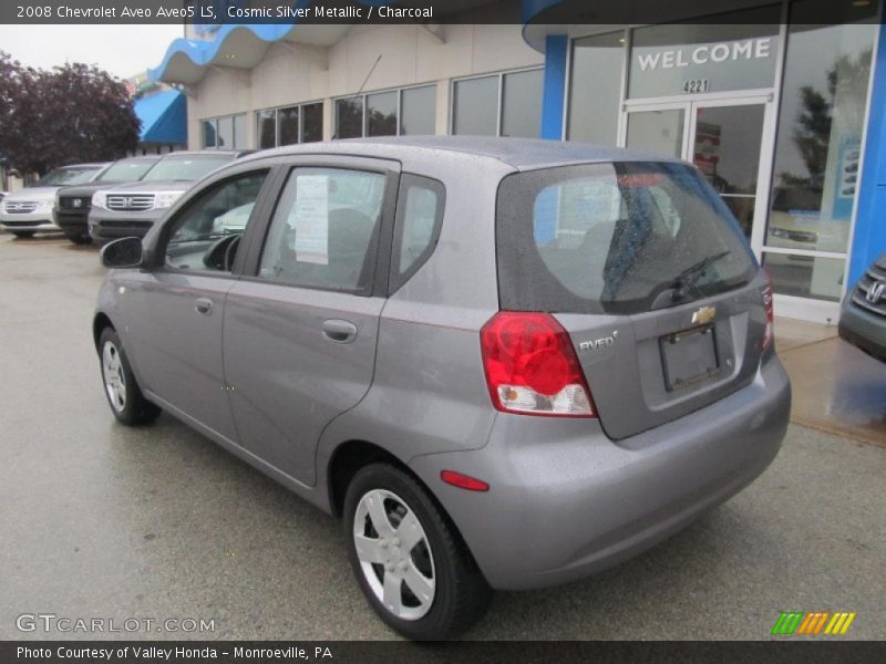 Cosmic Silver Metallic / Charcoal 2008 Chevrolet Aveo Aveo5 LS
