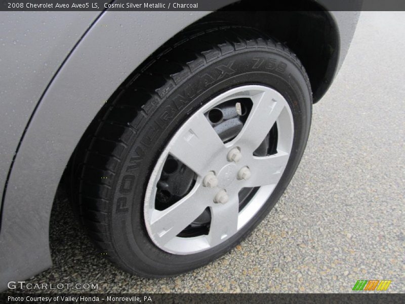Cosmic Silver Metallic / Charcoal 2008 Chevrolet Aveo Aveo5 LS