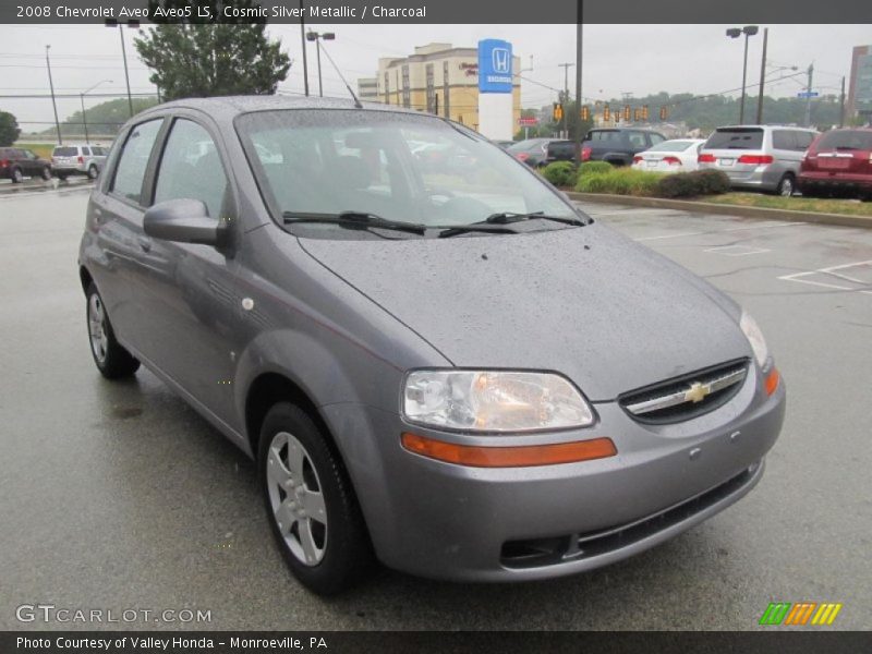Cosmic Silver Metallic / Charcoal 2008 Chevrolet Aveo Aveo5 LS
