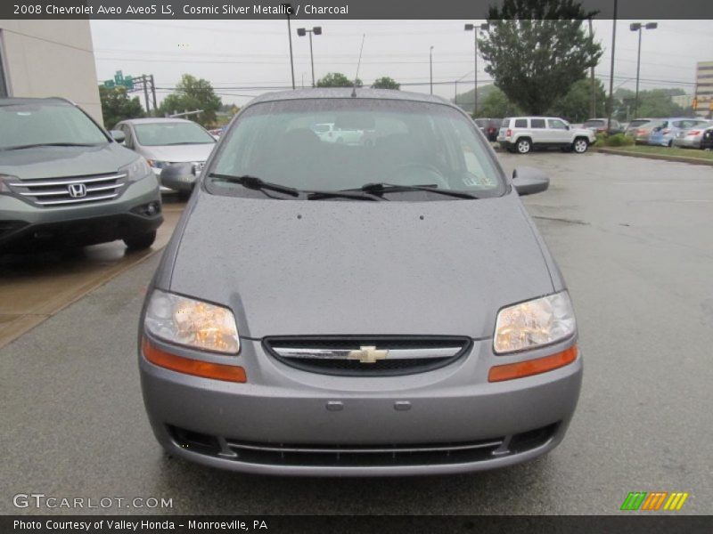 Cosmic Silver Metallic / Charcoal 2008 Chevrolet Aveo Aveo5 LS
