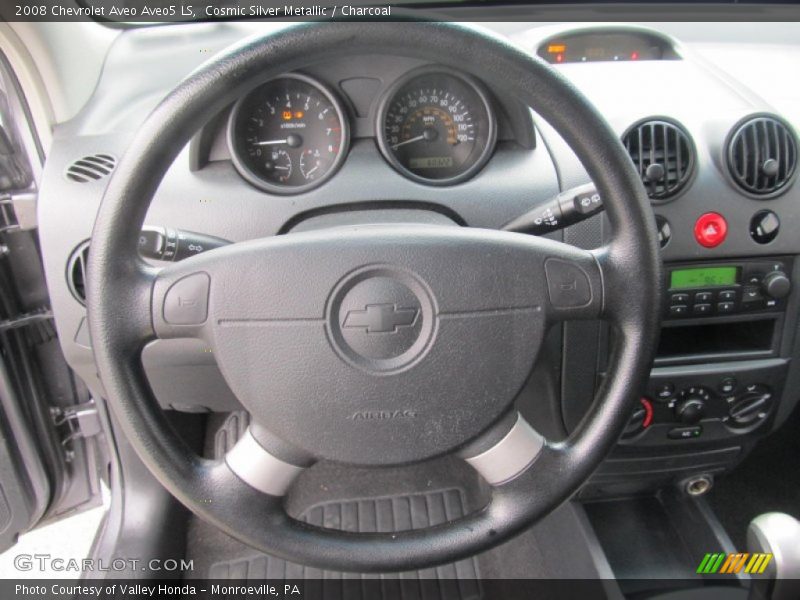 Cosmic Silver Metallic / Charcoal 2008 Chevrolet Aveo Aveo5 LS