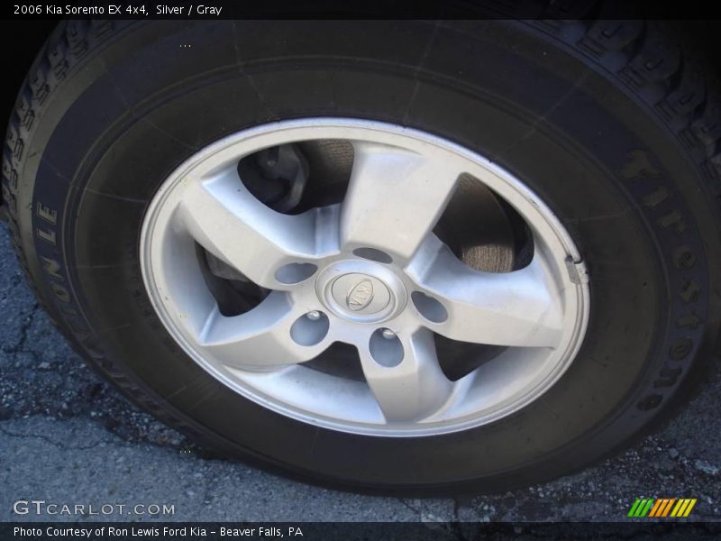 Silver / Gray 2006 Kia Sorento EX 4x4
