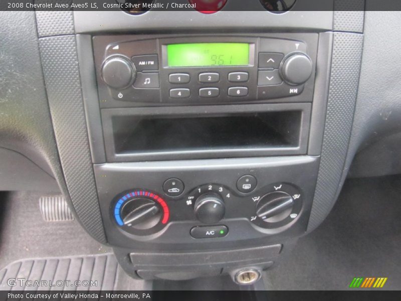Cosmic Silver Metallic / Charcoal 2008 Chevrolet Aveo Aveo5 LS