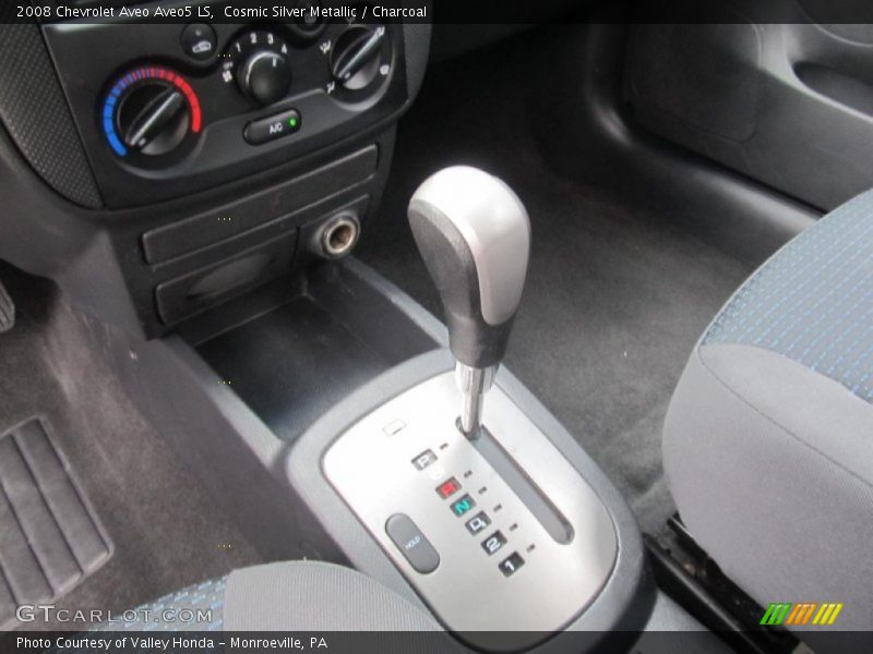 Cosmic Silver Metallic / Charcoal 2008 Chevrolet Aveo Aveo5 LS