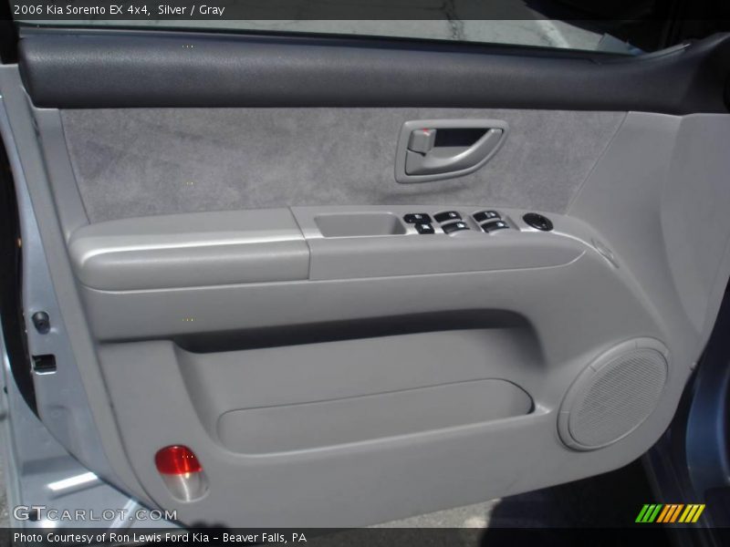 Silver / Gray 2006 Kia Sorento EX 4x4