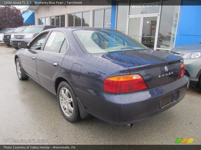 Monterey Blue Pearl / Parchment 1999 Acura TL 3.2