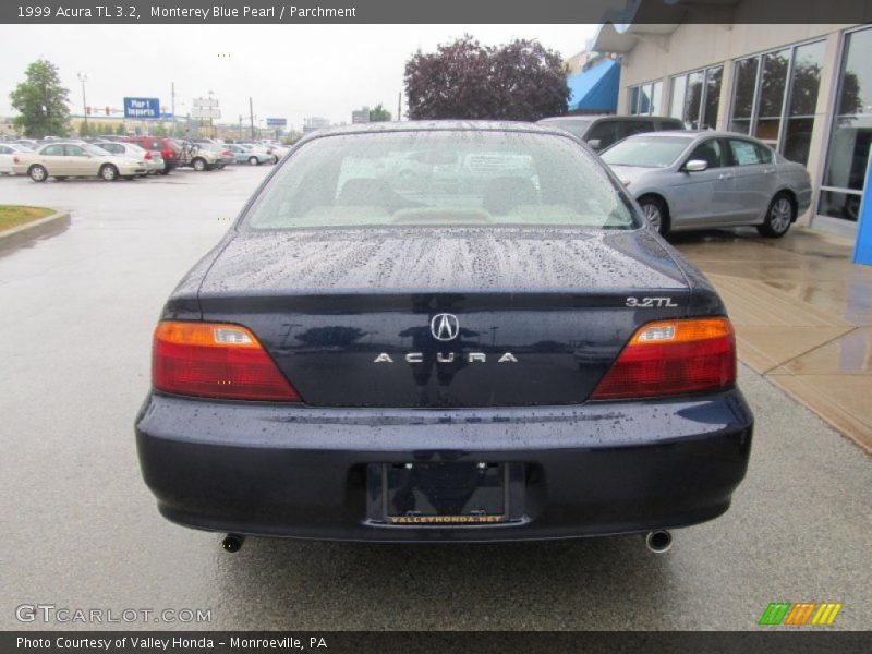 Monterey Blue Pearl / Parchment 1999 Acura TL 3.2