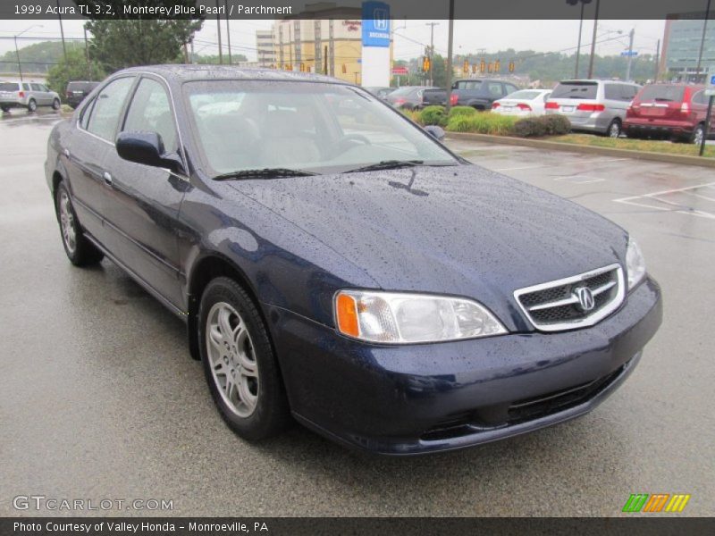 Monterey Blue Pearl / Parchment 1999 Acura TL 3.2