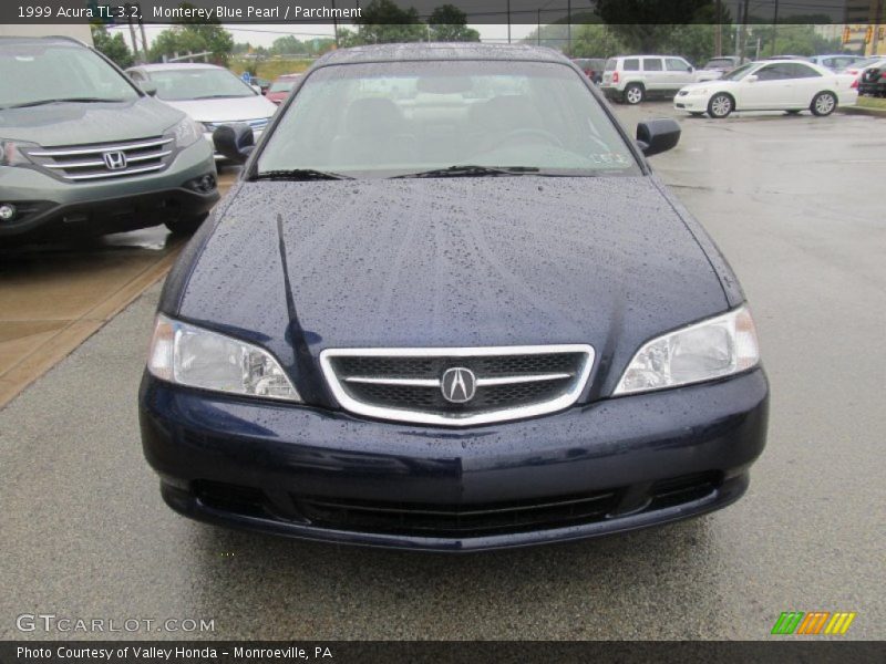 Monterey Blue Pearl / Parchment 1999 Acura TL 3.2