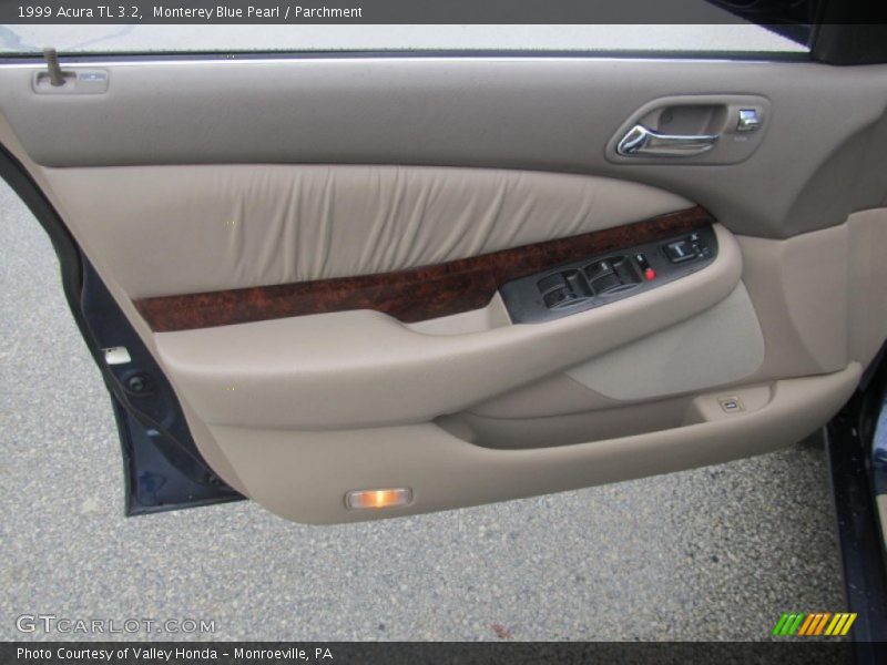 Monterey Blue Pearl / Parchment 1999 Acura TL 3.2