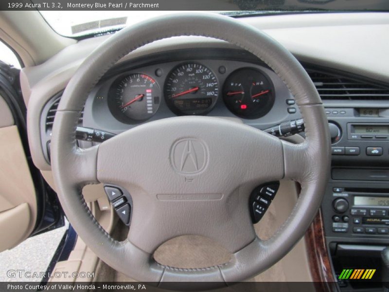 Monterey Blue Pearl / Parchment 1999 Acura TL 3.2