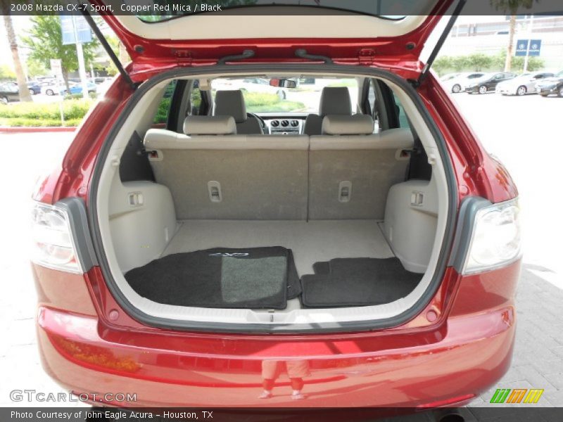 Copper Red Mica / Black 2008 Mazda CX-7 Sport