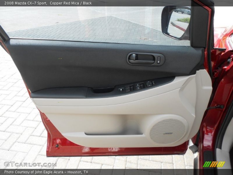 Copper Red Mica / Black 2008 Mazda CX-7 Sport