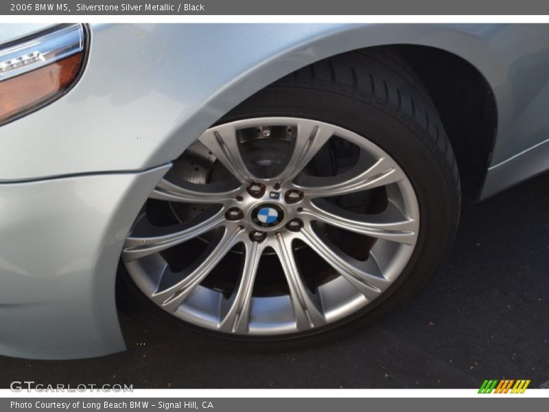 Silverstone Silver Metallic / Black 2006 BMW M5