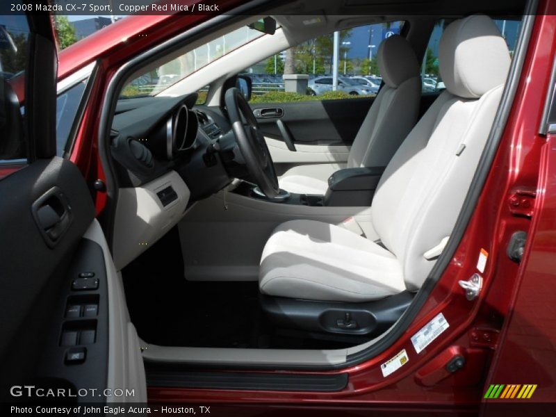 Copper Red Mica / Black 2008 Mazda CX-7 Sport