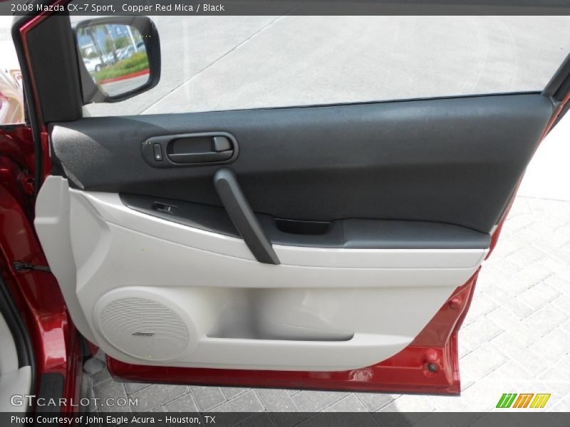 Copper Red Mica / Black 2008 Mazda CX-7 Sport