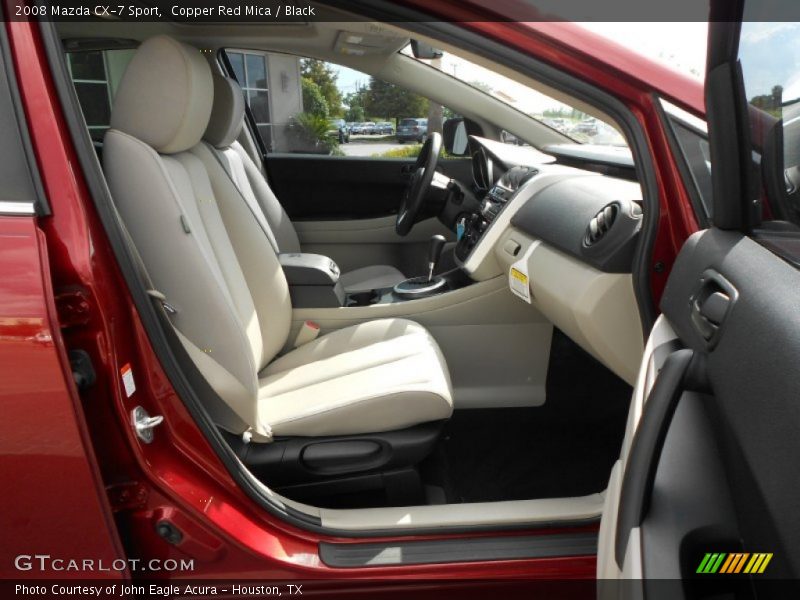 Copper Red Mica / Black 2008 Mazda CX-7 Sport