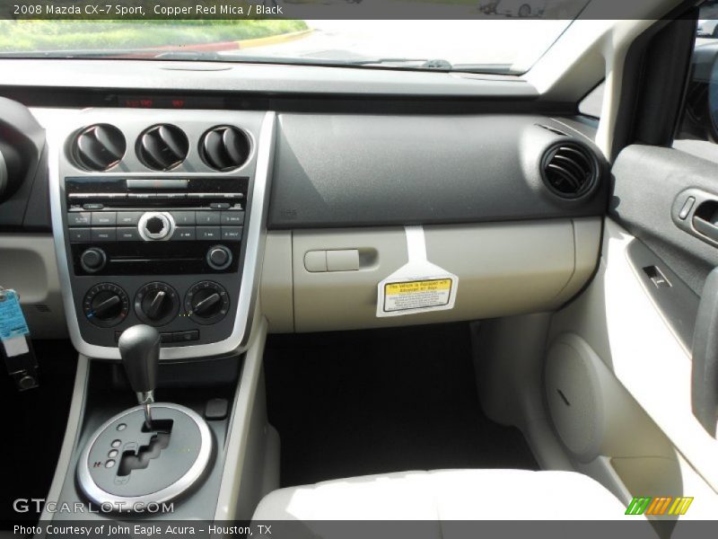 Copper Red Mica / Black 2008 Mazda CX-7 Sport