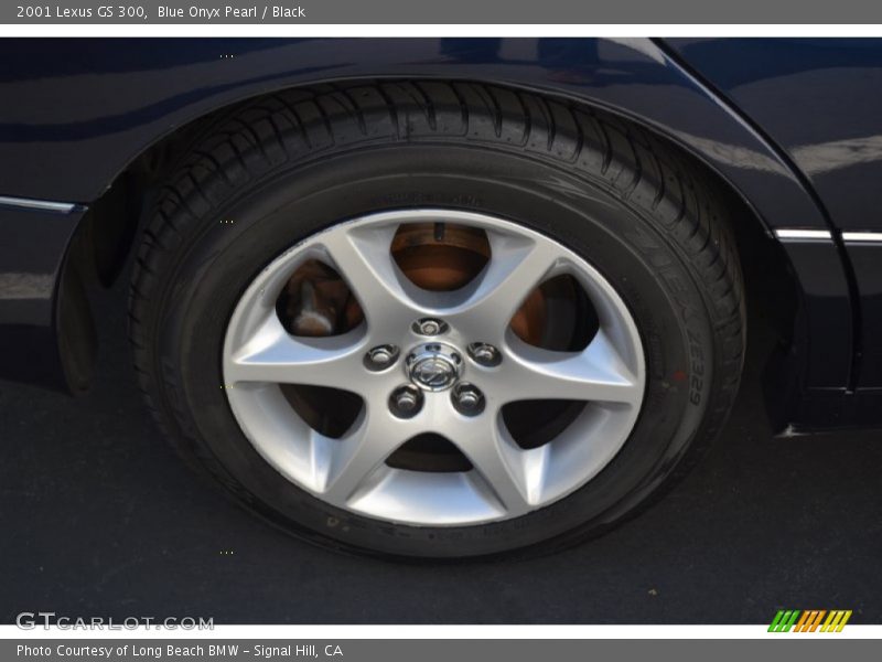 Blue Onyx Pearl / Black 2001 Lexus GS 300