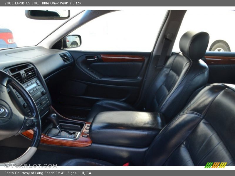 Blue Onyx Pearl / Black 2001 Lexus GS 300