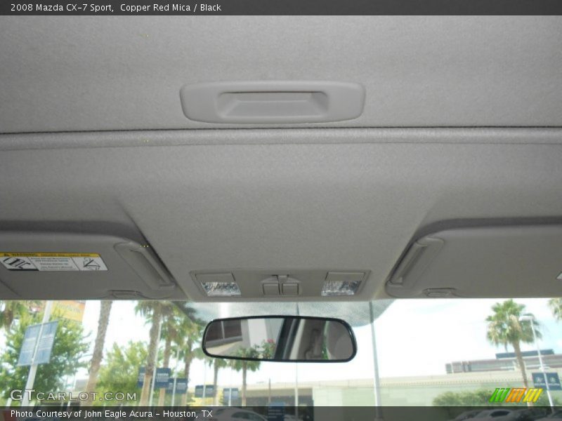 Copper Red Mica / Black 2008 Mazda CX-7 Sport