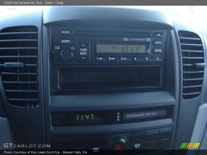 Silver / Gray 2006 Kia Sorento EX 4x4