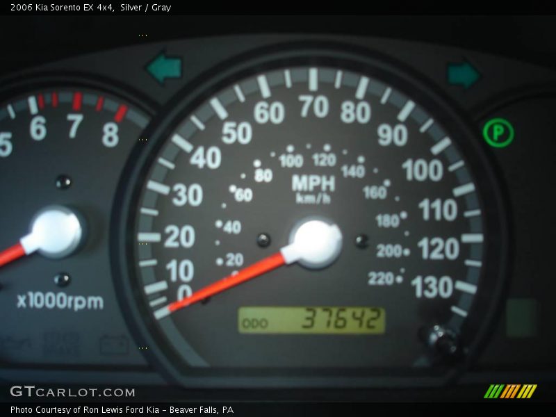 Silver / Gray 2006 Kia Sorento EX 4x4