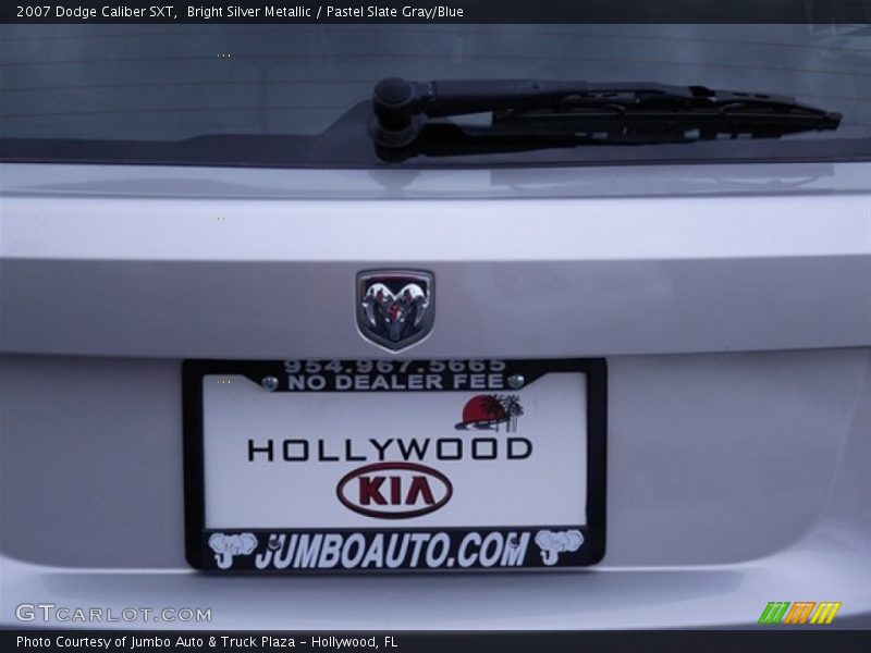 Bright Silver Metallic / Pastel Slate Gray/Blue 2007 Dodge Caliber SXT