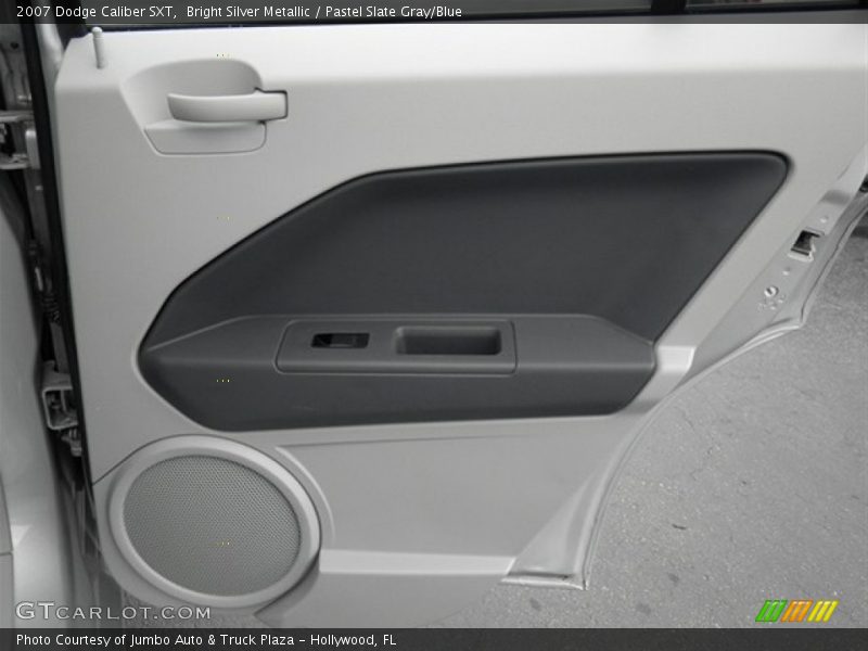 Bright Silver Metallic / Pastel Slate Gray/Blue 2007 Dodge Caliber SXT