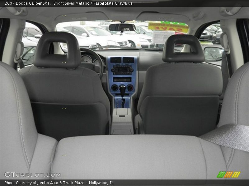 Bright Silver Metallic / Pastel Slate Gray/Blue 2007 Dodge Caliber SXT