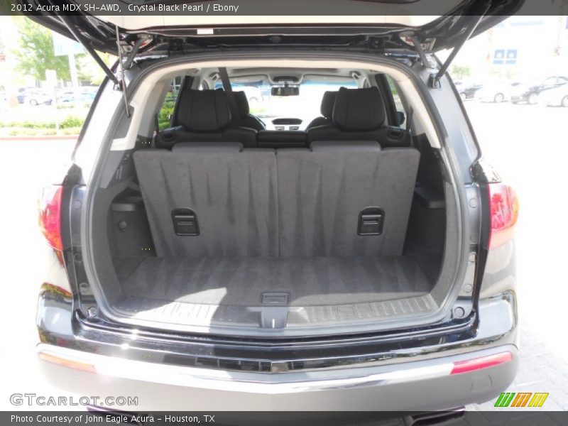 Crystal Black Pearl / Ebony 2012 Acura MDX SH-AWD