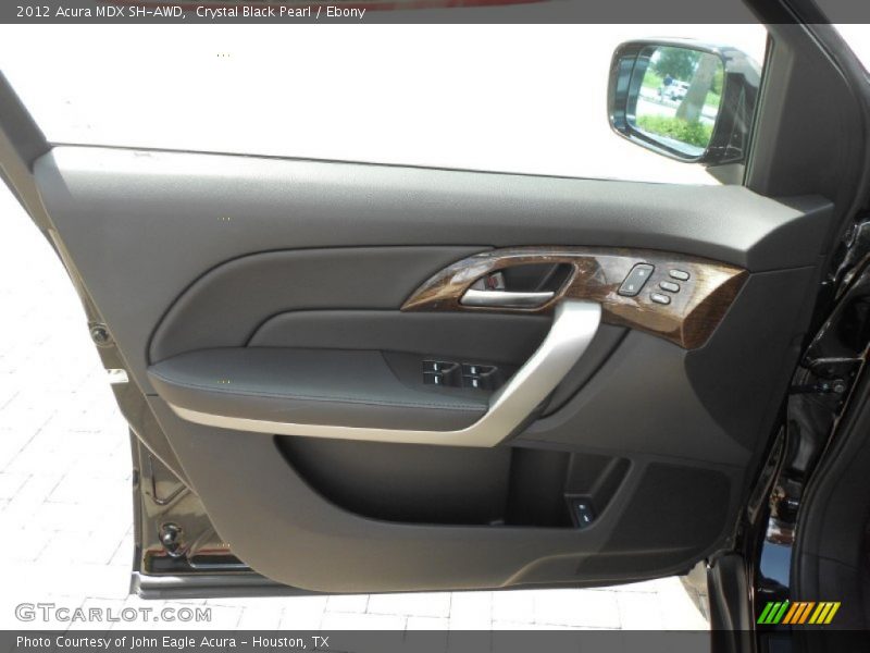 Crystal Black Pearl / Ebony 2012 Acura MDX SH-AWD