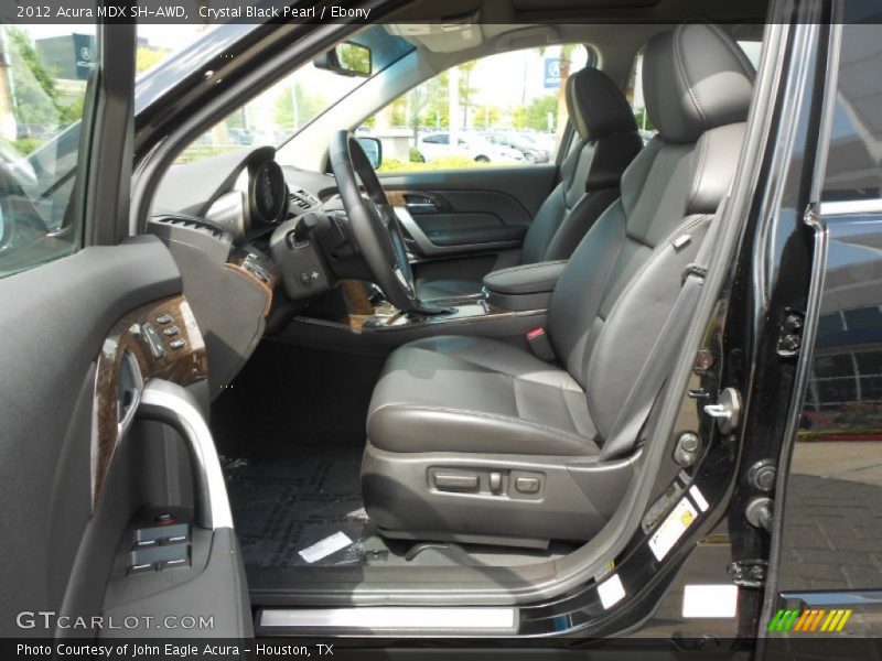 Crystal Black Pearl / Ebony 2012 Acura MDX SH-AWD