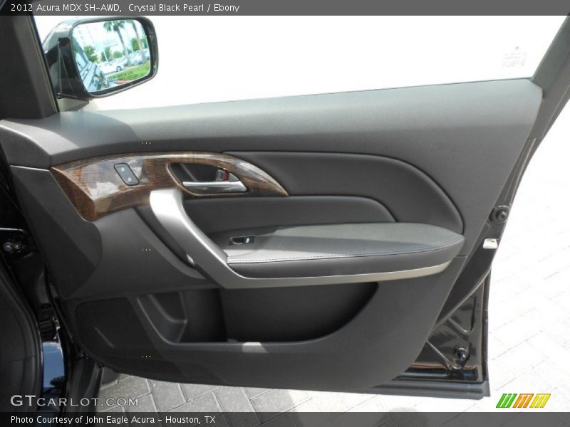 Crystal Black Pearl / Ebony 2012 Acura MDX SH-AWD