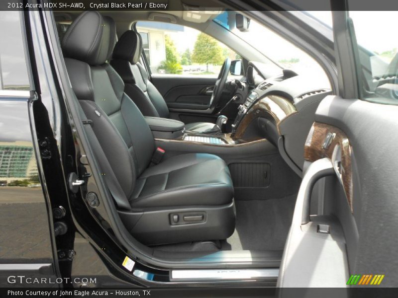 Crystal Black Pearl / Ebony 2012 Acura MDX SH-AWD