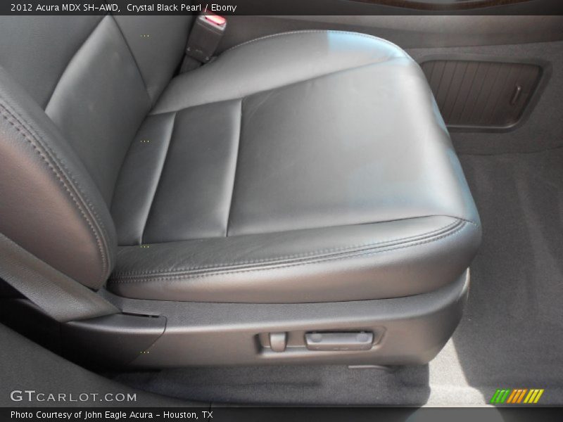 Crystal Black Pearl / Ebony 2012 Acura MDX SH-AWD