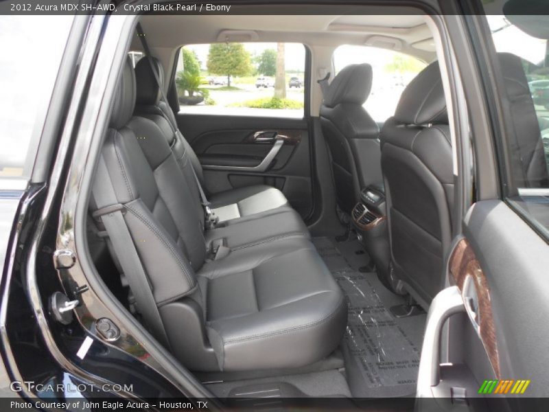 Crystal Black Pearl / Ebony 2012 Acura MDX SH-AWD