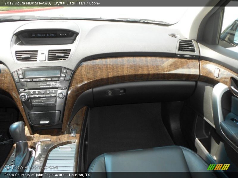 Crystal Black Pearl / Ebony 2012 Acura MDX SH-AWD