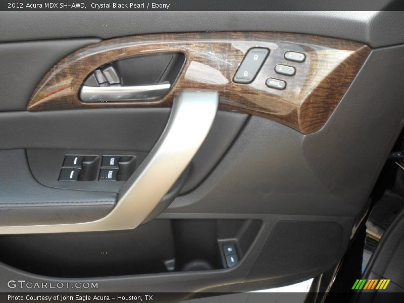 Crystal Black Pearl / Ebony 2012 Acura MDX SH-AWD